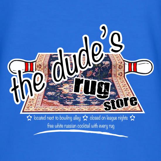 The Dude's Rug Store t shirt